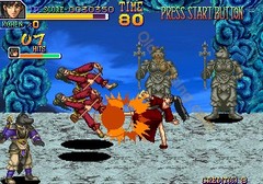 une photo d'Ã©cran de Gaia Crusaders sur Arcade